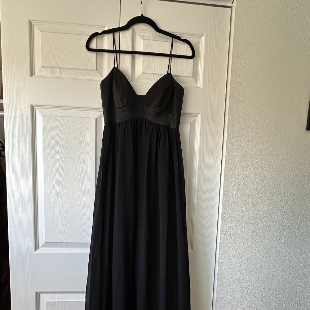 White Hose Black Market Black Evening Gown